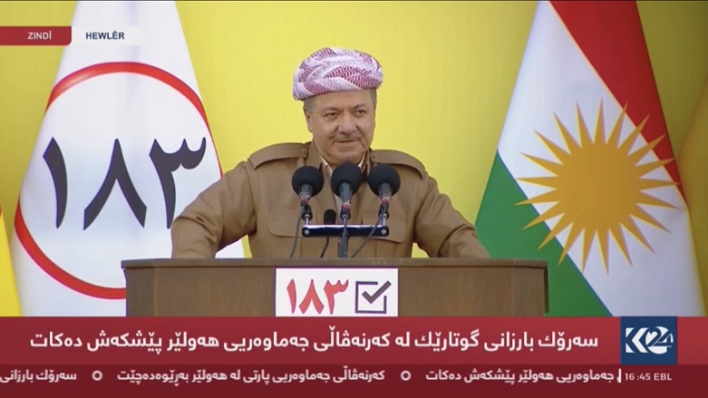 Başkan Barzani: Referandumda oy veren elleri öpüyorum